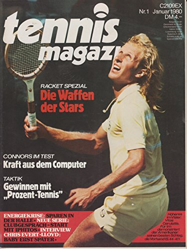 Tennis Magazin Nr.1 Januar 1980 Gerulaitis / Connors
