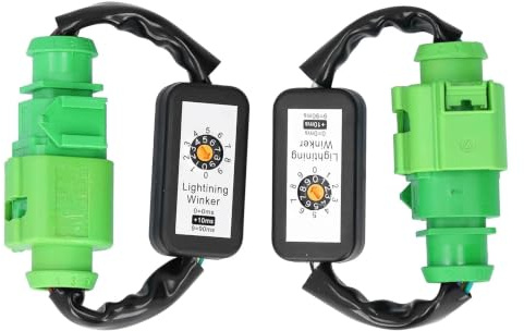 Rücklicht Blinker Modul, Yctze Rücklichter Dynamischer Blinker Adapter Kabelbaum Blinker Modul PBT+FEP Kits Ersatz für C7 2012-2018 für RücklichtBlinkerModul Dynamisches BlinkerLichtmodul