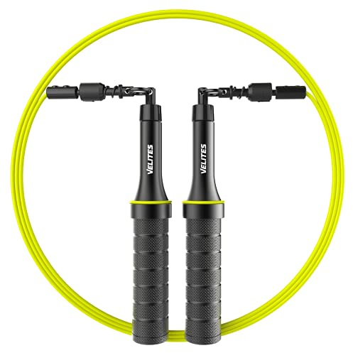 Velites Earth 2.0 Corde à sauter lestée pour entraînement croisé, boxe et fitness Idéal pour maximiser les efforts musculaires | Corde d'entraînement