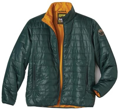 ATLAS FOR MEN Puffer Jacket Mens Down Jacket - Water Repellent, Lightweight, Packable Outdoor Coat - Full Zip Through Puffer Jackets UK Mens Puffer Jacket Sizes S to 4XL