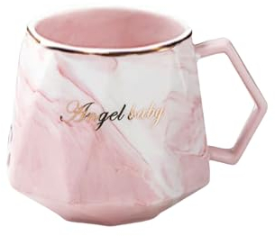 RESETY Tazze 400 Ml Coppia di Tazza di Ceramica Coppia di caffè Regalo per San Valentino