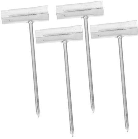 BAZEITFLOW 4pièces Clé Et Outil De Maintenance De Tronçonneuse Kit De Clé Réglable pour Remplacement De Bougies Allumage Et Entretien des Tronçonneuses
