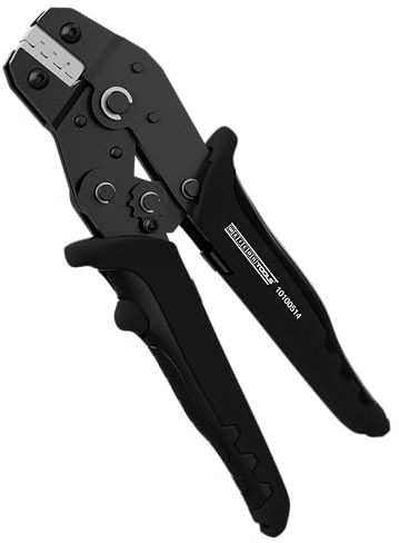 WEICON TOOLS Crimptång MC4, krimptång för solkontakt 2,5/4/6 mm², solcrimptång, svart