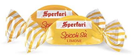 Sperlari - Caramelos Duros Mix de Rodajas de Cítricos Envueltos Individualmente, Bolsa de 1 kg