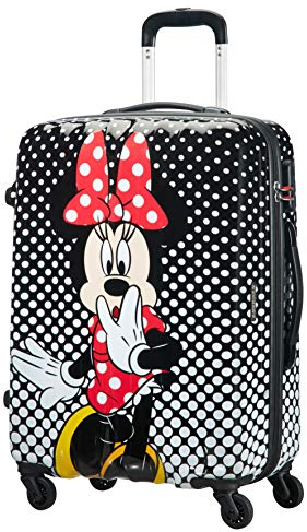 American Tourister Disney Legends - Spinner M, Kindergepäck, 65 cm, 62.5 L, Mehrfarbig (Minnie Mouse Polka Dot)