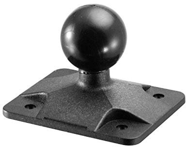 iBolt 25mm / 1 inch Composite AMPS Adapter Plate for Industry Standard Dual Ball Socket mounting arms,25mm Composite,IBPB-33880