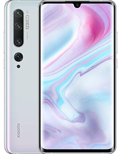 Xiaomi Mi Note 10 Smartphone 6+128 GB (ITALIA), Bianco (Glacier White) (Ricondizionato)