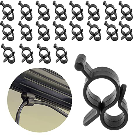 CVOZO Ganchos para toldos, accesorios para caravanas, accesorios para caravanas, accesorios para toldos, autocaravanas, ganchos para toldos para autocaravanas, remolques de viaje, luces de cuerda (20