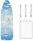 Maishijie Ironing Board Covers 112x35cm（44x14） With Thick 3mm Foam，Fit For 104x27cm （41x10.6） Ironing Board Max，Include 3 Fasteners and Protective Scorch Mesh Cloth