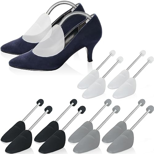 Stimo 6er Set Schuhspanner Damen Herren variabel Schuhstrecker Schuhformer (6 Paar)