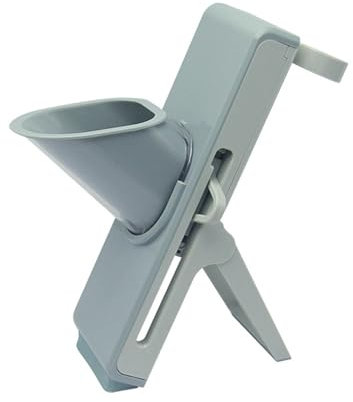 VIDECOR Cortadora de Alimentos con Mandolina, Picadora de Verduras Múltiples, Cortadora de Patatas, Picadora de Verduras para Cocina, Espesor Ajustable, Cortador de Patatas Fritas con Mandolina,A