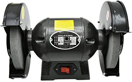 AMAZWI S2ST-200/ S3ST-200 Smerigliatrice da banco Multifunzione Smerigliatrice rotativa Lucidatrice 2800r/Min Rettificatrice da Tavolo 220V/380V Facile da Usare per Principianti e Professionisti