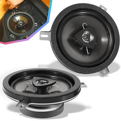 Lot de 2 remplacements pour haut-parleur Kicker pour Jeep Wrangler JK JKU 2007-2018 77KICK10