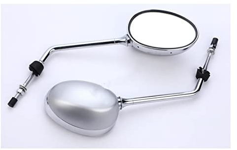 Para Peugeot Django QP150T-C Django espejo retrovisor de motocicleta espejo de marcha atrás original Espejos para motos (Color : 2)