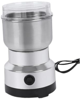 perfk Molinillo de café eléctrico, Molinillo de Grano, 200W, rectificadora eléctrica, máquina trituradora multifunción para Tienda al Aire Libre Interior, 2