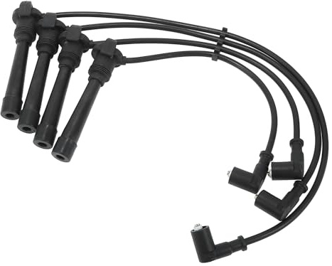 QUARKZMAN Bobina Candele Cavi Cavo di Accensione per Fiat Brava 1998-2002 No.46743086 - Pacco da 4