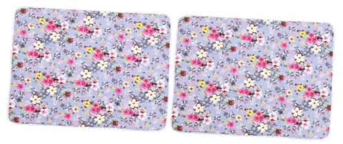Healeved 2pcs Menstrual Pad for Women Reusable Incontinence Bed Pad Fast Absorption