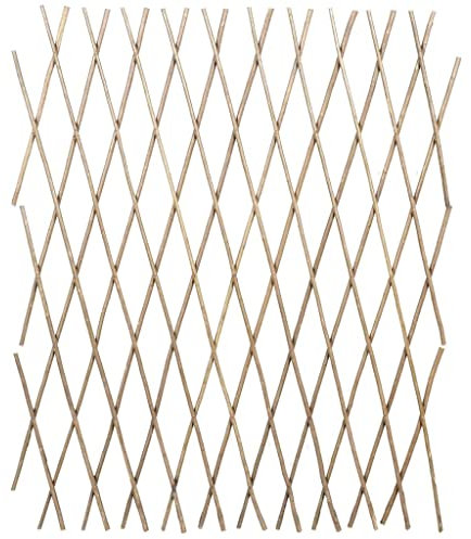 Schafzaun Gartenzaun Sichtschutz Wühlmausgitter Zaunelemente - Weidenzaun 5 Stk. 180x90 cm für Camping Parks Garten Höfe