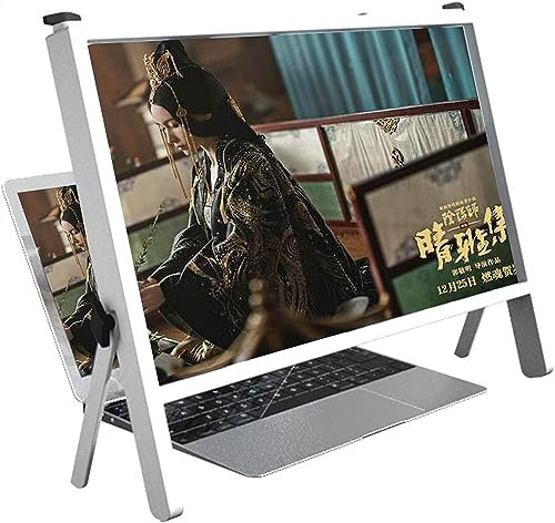 LoiYtrd Tablet-Bildschirmlupe Computer-Bildschirmlupe, Leselupe, Bildschirmlupe, kompatibler Computer, Mobiltelefon HD-Bildschirmlupe