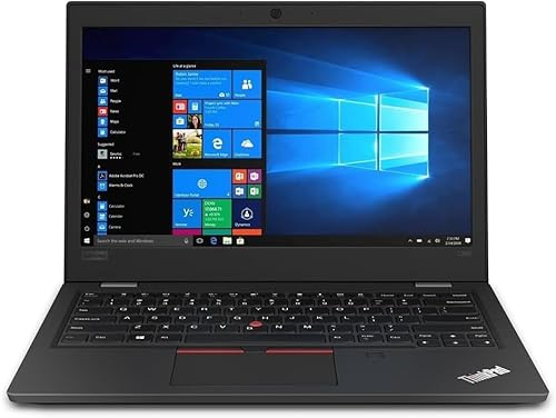 Lenovo ThinkPad L390 Business Laptop, 13.3 Inch HD Notebook, Intel Core i5 8th, 16GB DDR4 RAM, 256GB SSD, Windows 11 Pro (Refurbished)