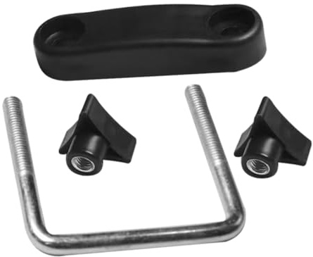 Cabilock Staffa Fissaggio Portapacchi Auto Morsetto in Materiale Resistente e Durevole Supporto Antiscivolo per Bagagli su da Installare