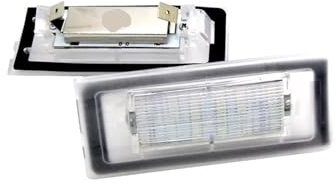 BYSKJZ License Plate Lights For TT 1999 2000 2001 2002 2003 2004 2005 2006 License Plate Number Illumination Light Plug And Play Car LED License Plate Light