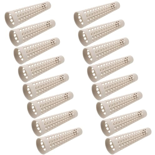 PRETYZOOM Avvolgitore per Filato in Pp, 20 Pezzi, Forma a Torre Flusso D’Aria Ottimizzato, Resistente a Alte Temperature e Pressione per Vaporizzazione e Tintura