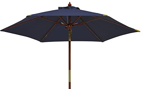 Kai Wiechmann Sonnenschirm 240 cm kippbar Windauslass UV-Schutz 50+