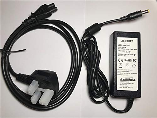 Replacement for 18V 3A AC-DC Adaptor Power Supply for Goodmans Sound Bar GDSB04BT50X
