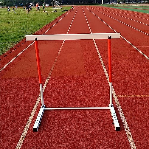 120 cm Leichtathletik-Hürden, höhenverstellbare Sporttrainingshürden, Leichtathletikausrüstung für Agility-Hindernistraining, Sporthürdenübungen für Jugendliche, 5 Stück