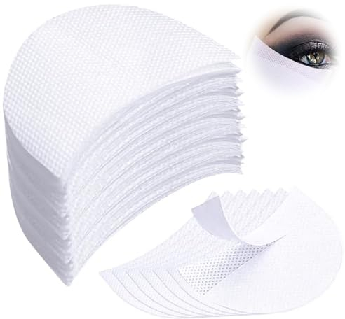 150 Stück Lidschatten Protector Pads,Lidschattenschild Lidschatten Gel Pad Patches, Patches Lidschatten Schablonen für Make-up Verwenden, zur Verhinderung von Wimpernverlängerung, Tönung.