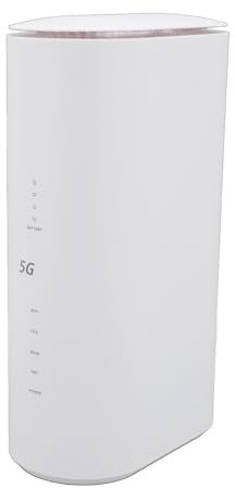 PUSOKEI 5G-Router mit Entsperrtem SIM-Steckplatz, 5G-SIM-Router Dualband-Gigabit-Ethernet 2,4G 5,8G 8 High-Gain-Antennen, 4x4MIMO 5G-Router, CPE WiFi 6-Router, Gemeinsame Nutzung