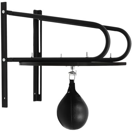 Speed Punchingball Boxsack Wandhalterung Höhenverstellbar Boxbirne Boxsack Boxsack Hängend für Kinder Jugendliche und Erwachsene für Home Gym Workout Training Stressabbau