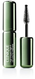 Clinique High Impact High-Fi Full Volume Mascara | Volume, Length, Non-Clumping, Smudge-Proof + Safe For Sensitive Eyes, Mini Travel Size, Black, 0.17 Fl Oz