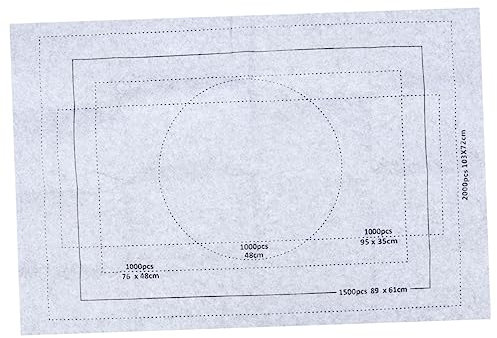 BCOATH Puzzlematte Filz 80x118cm Grau Puzzledecke Für 2000 Teile Puzzlematte Aufbewahrungstasche