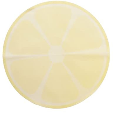 OFFSCH Silicone Stretch Lids for Food Storage Reusable Expandable Bowl Covers Heat Resistant Leak Seal Microwave Safe for Keeping Food Fresh Yellow