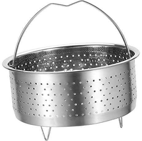 LIGIGWASH Cesta Vaporera De Acero Inoxidable 304 20 Cm Para Olla, Rejilla De Cocina Para Vegetales y Arroz, Accesorio Portátil Para Cocinar Al Vapor, Adecuado Para Dim Sum y Empanadillas