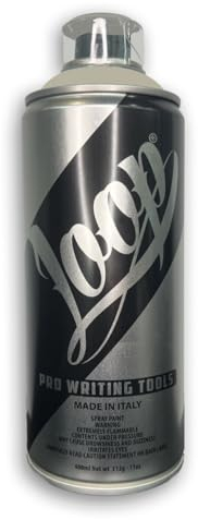 LOOP COLORS CHROME - Sprühlack Sprühfarbe Sprühdose Spraydose 600ml - silber