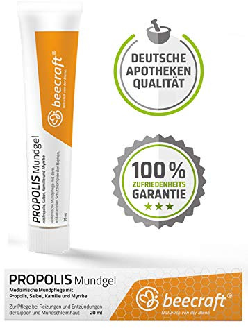 beecraft Propolis Mundgel, 20 ml Gel