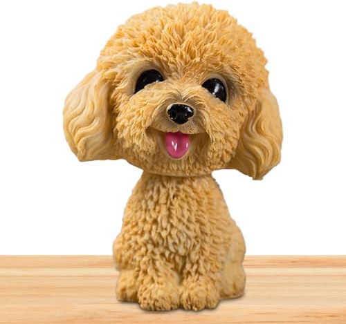 Liery Das Kopf-Hund Rüttelt Ornamente Auto-Schwingen-Hundekarikatur-Puppe
