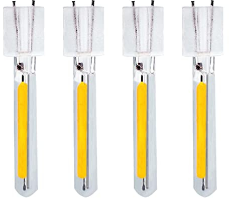 Kawaya 4 Pcs LED Edison Birne Filament für Strom Lichterkette, 1W Birne Ersatz Stecker in 2700K Warmweiß Glühbirnen, S14, ST38, G40