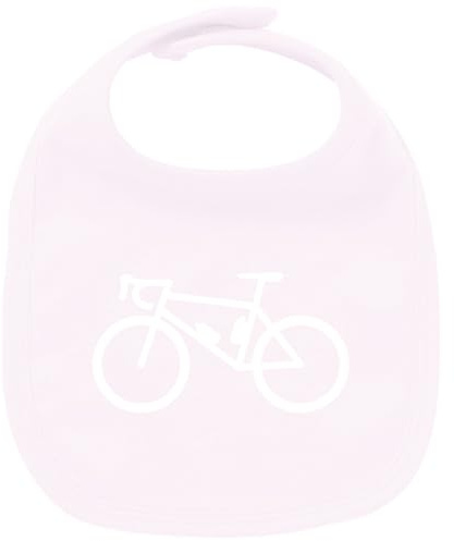 Huuraa Unisex Babylatz Bike Fahrrad Geschenk Babypink Bio Baumwolle Bike Mitbringsel