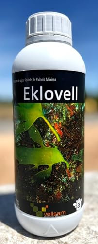 Abono fertilizante a base de alga marina de Eklonia Maxima. 1L. Bioactivador natural de resultados garantizados. Eklovell