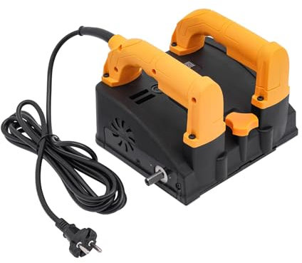 Raboteuse murale portative, électrique, 1200 W, 220 V, 1000-4000 tr/min, raboteuse murale, avec 2 balais de charbon et mallette à outils (couteau à ciment)