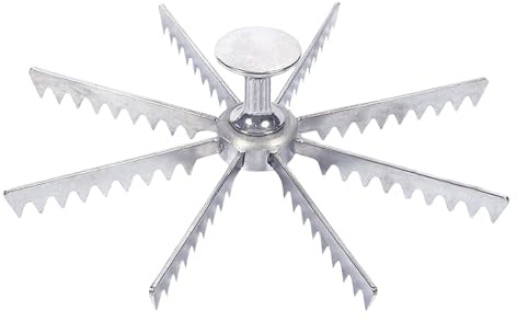 GjnjfdF Cortador De Tartas En Porciones 8 Cortadors Pastel Entero Cortador De Porciones Para Tarta Aleación De Aluminio Marcador Para Pasteles Y Tartas Pizza Con Múltiples Porciones