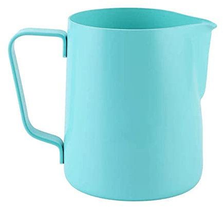 NEBE Gravy Boat Stainless Steel Milk Pitcher Coffee Cup Latte Can Kitchen Gravy Boat Suitable for Family Restaurant Kitchen 350ml Gravy Jug(A)