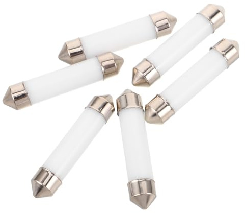 DONFAMDS Lampadine a Led Per Auto e Camper 6 Pezzi 41mm Luce Interna Super Luminosa Alta Efficienza Energica Illuminazione Veicolo Per Camion e Rimorchio