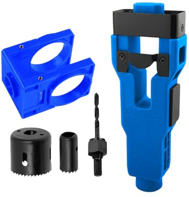 Door Lock Installationskit, Fitting Tools, Ersatzset, Kompatibilitätsteile, Easy Setup Design, für Eingangstüren, Garage, Schränke, Bücherregale 8,46 x 8,07 x 3,35 Zoll