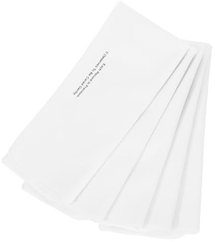 Tofficu 5pcs Soft Microfiber Vinyl Record Cleaning Cloth for Fingerprint Discs Cd Cleaner Wipes for Vinyl Record Maintenance and Screen Cleaning