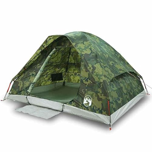Tienda de campaña de cúpula para 2 personas, impermeable, poliéster 185T con revestimiento de poliuretano, ligera y resistente para aventuras al aire libre, ideal para excursionistas y campistas